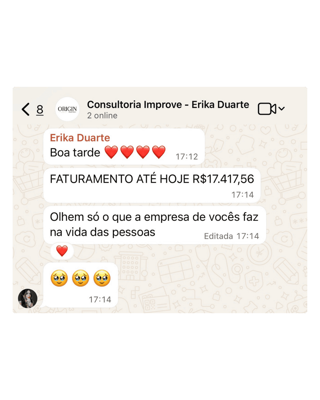 Feedback de aluna 2